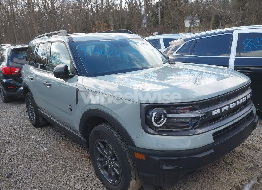 2023 Ford Bronco SPORT BIG BEND (VIN 3FMCR9B63PRD73645) main photo