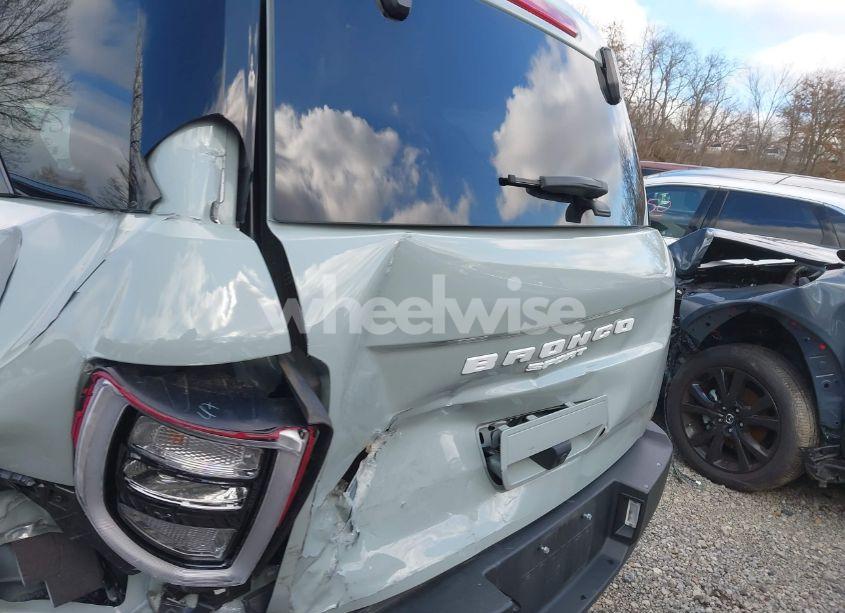 Photo 12 of 2023 Ford Bronco SPORT BIG BEND (VIN 3FMCR9B63PRD73645)