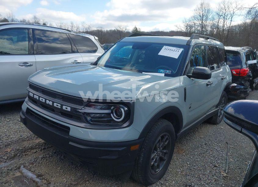 Photo 2 of 2023 Ford Bronco SPORT BIG BEND (VIN 3FMCR9B63PRD73645)