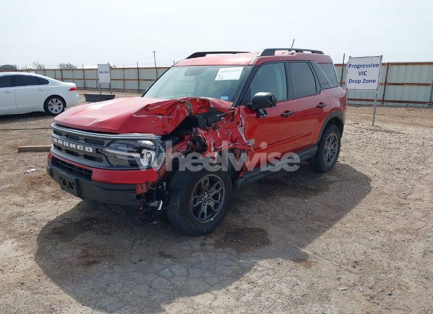 Photo 2 of 2022 Ford Bronco SPORT BIG BEND (VIN 3FMCR9B64NRE05192)