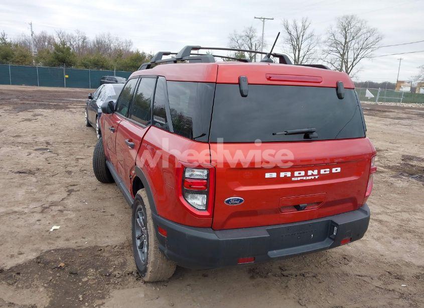 Photo 3 of 2023 Ford Bronco SPORT BIG BEND (VIN 3FMCR9B64PRD94617)