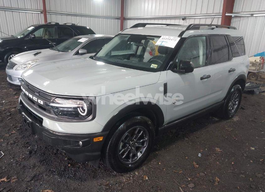 Photo 2 of 2023 Ford Bronco SPORT BIG BEND (VIN 3FMCR9B65PRD11275)