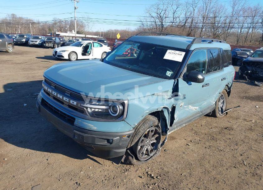 Photo 2 of 2023 Ford Bronco SPORT BIG BEND (VIN 3FMCR9B65PRD38511)