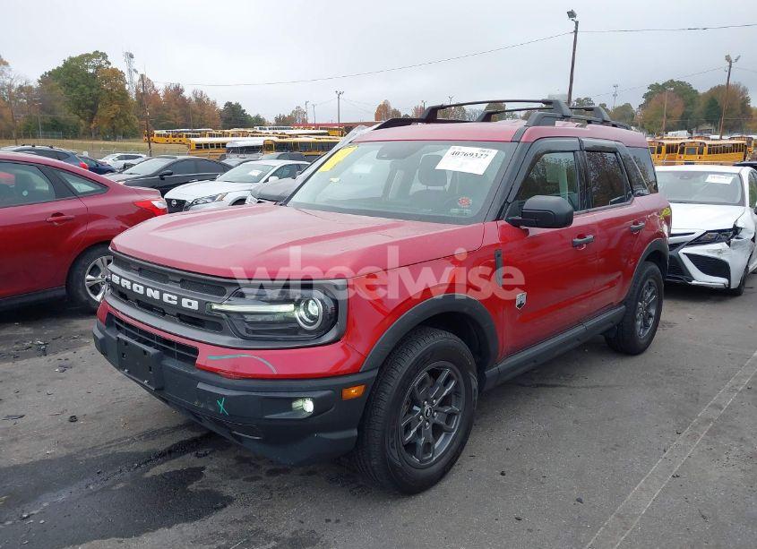 Photo 2 of 2021 Ford Bronco SPORT BIG BEND (VIN 3FMCR9B66MRA17718)