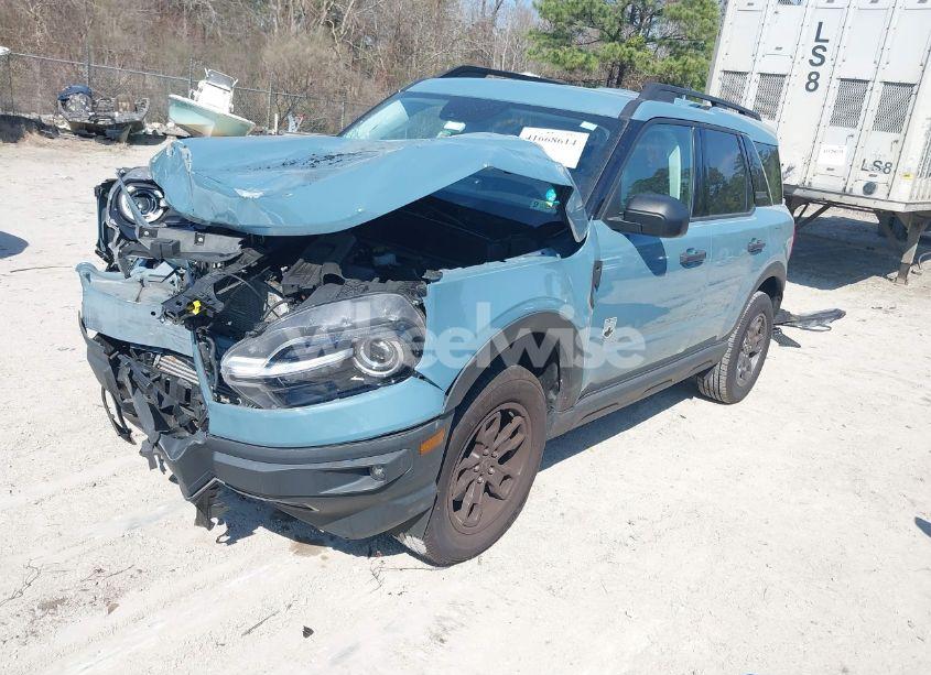 Photo 2 of 2021 Ford Bronco SPORT BIG BEND (VIN 3FMCR9B66MRA84898)