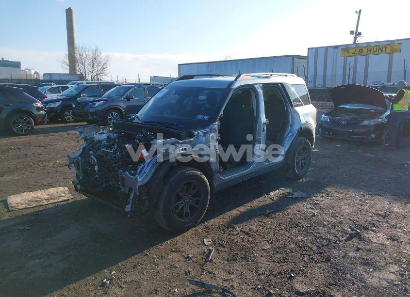 Photo 2 of 2022 Ford Bronco SPORT BIG BEND (VIN 3FMCR9B66NRD08544)