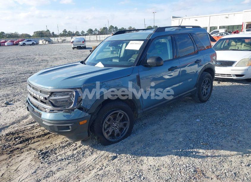 Photo 2 of 2021 Ford Bronco SPORT BIG BEND (VIN 3FMCR9B67MRA92508)