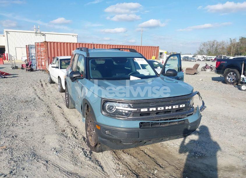 Photo 6 of 2021 Ford Bronco SPORT BIG BEND (VIN 3FMCR9B67MRA92508)