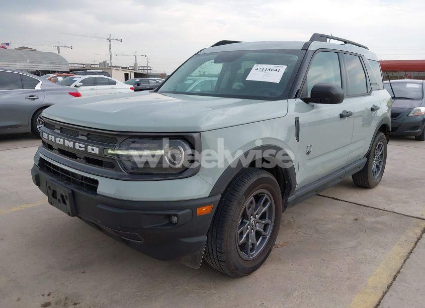Photo 2 of 2021 Ford Bronco SPORT BIG BEND (VIN 3FMCR9B67MRB26172)