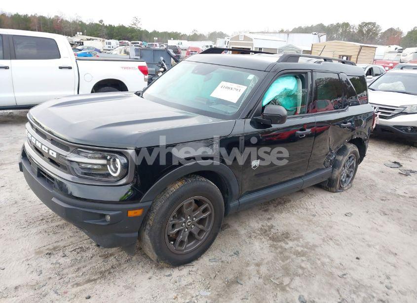 Photo 2 of 2022 Ford Bronco SPORT BIG BEND (VIN 3FMCR9B67NRD35686)