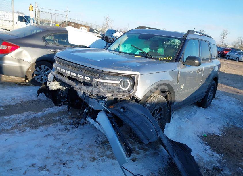 Photo 2 of 2022 Ford Bronco SPORT BIG BEND (VIN 3FMCR9B67NRE16834)