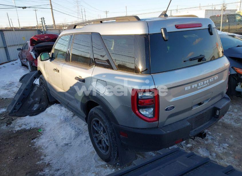 Photo 3 of 2022 Ford Bronco SPORT BIG BEND (VIN 3FMCR9B67NRE16834)