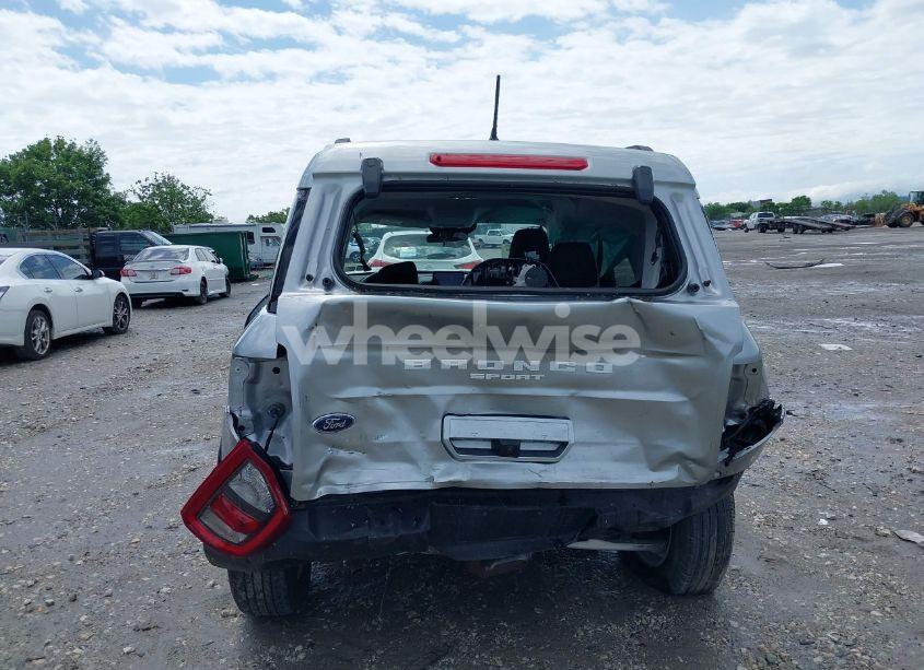 Photo 6 of 2022 Ford Bronco SPORT BIG BEND (VIN 3FMCR9B67NRE18180)