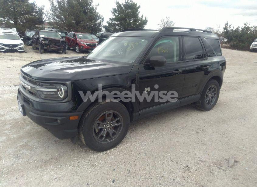 Photo 2 of 2022 Ford Bronco SPORT BIG BEND (VIN 3FMCR9B67NRE31849)