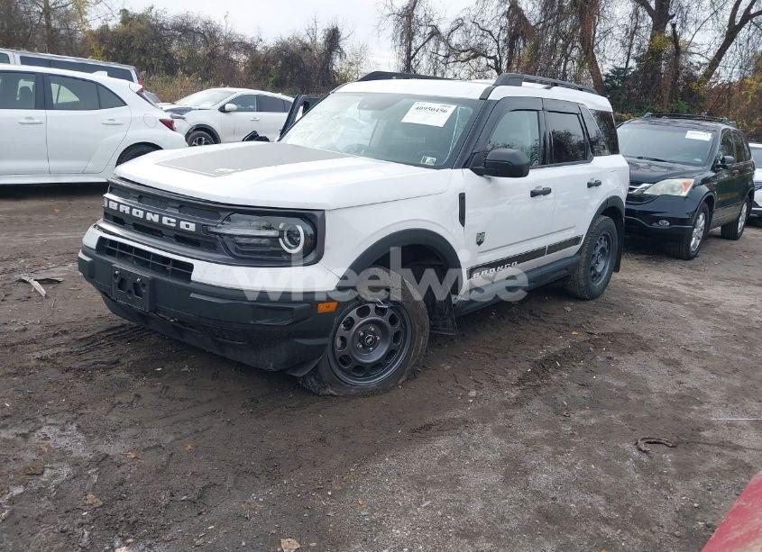 Photo 2 of 2023 Ford Bronco SPORT BIG BEND (VIN 3FMCR9B67PRD96328)