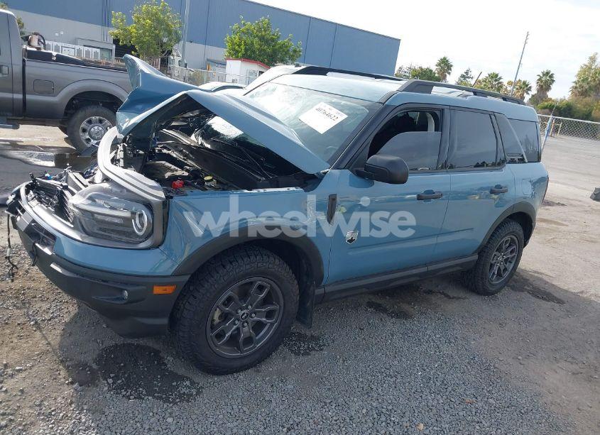 Photo 2 of 2021 Ford Bronco SPORT BIG BEND (VIN 3FMCR9B68MRA17879)