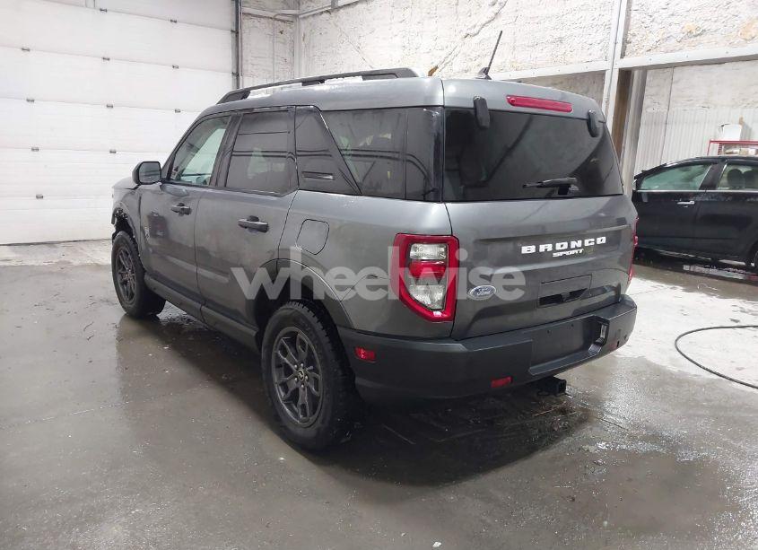 Photo 3 of 2021 Ford Bronco SPORT BIG BEND (VIN 3FMCR9B68MRA92954)