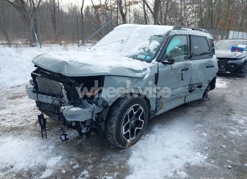 Photo 2 of 2022 Ford Bronco SPORT BIG BEND (VIN 3FMCR9B68NRD92883)