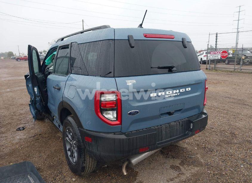 Photo 3 of 2024 Ford Bronco SPORT BIG BEND (VIN 3FMCR9B68RRE70827)