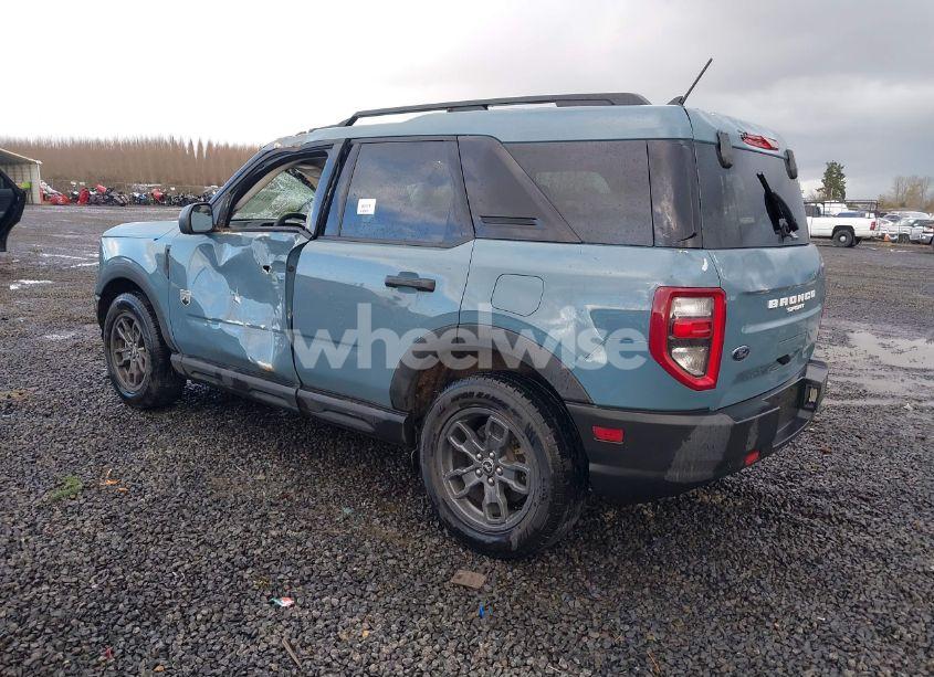 Photo 3 of 2021 Ford Bronco SPORT BIG BEND (VIN 3FMCR9B69MRA09273)