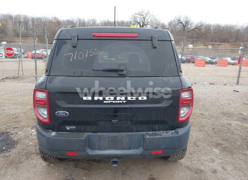 Photo 16 of 2021 Ford Bronco SPORT BIG BEND (VIN 3FMCR9B69MRA24338)