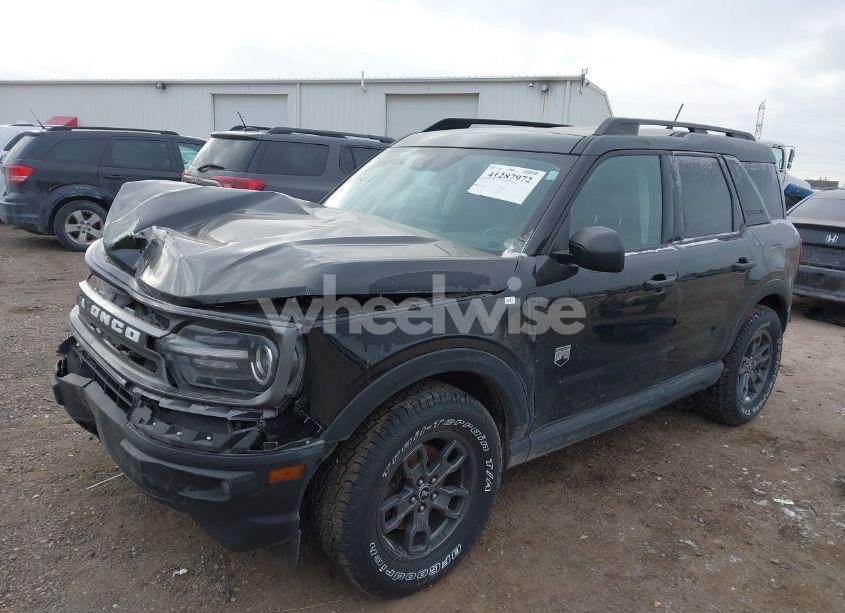 Photo 2 of 2021 Ford Bronco SPORT BIG BEND (VIN 3FMCR9B69MRA24338)