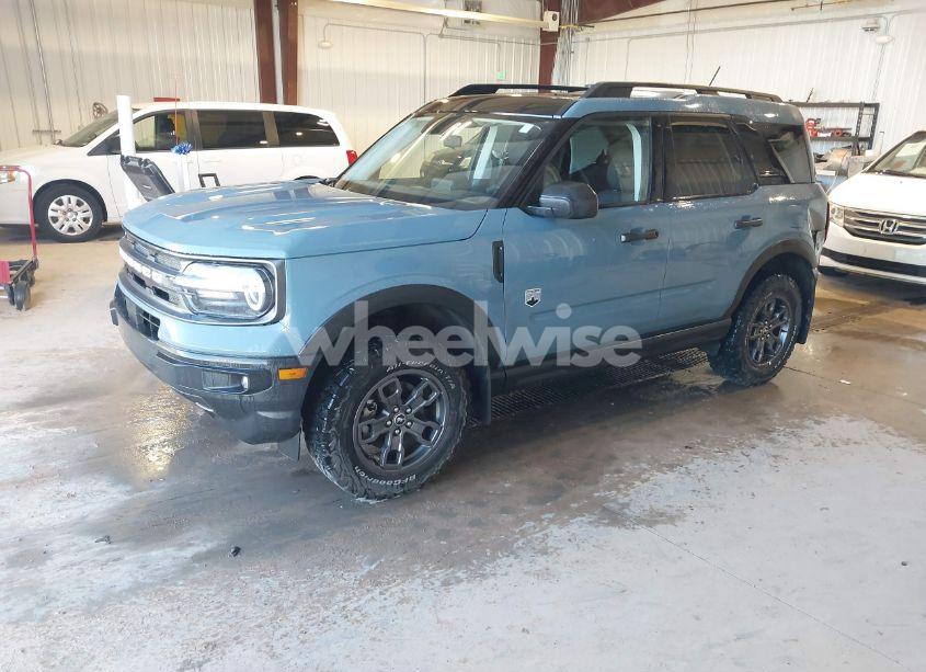 Photo 2 of 2021 Ford Bronco SPORT BIG BEND (VIN 3FMCR9B69MRA37106)