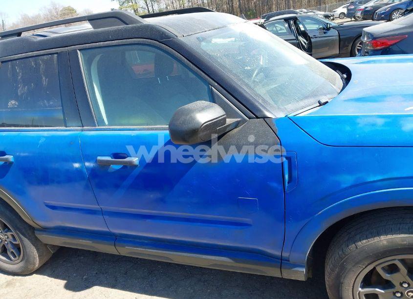 Photo 13 of 2021 Ford Bronco SPORT BIG BEND (VIN 3FMCR9B69MRB33835)