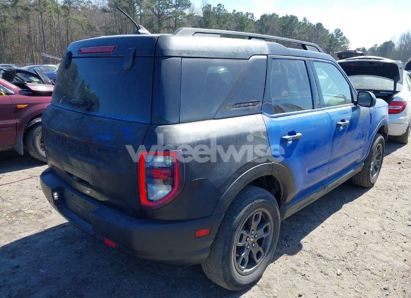Photo 4 of 2021 Ford Bronco SPORT BIG BEND (VIN 3FMCR9B69MRB33835)