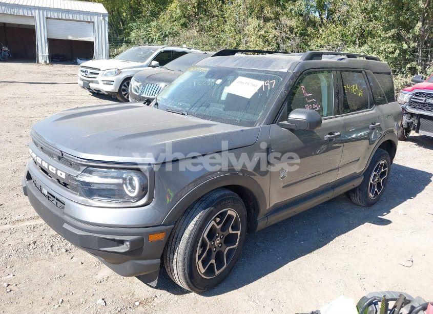 Photo 2 of 2022 Ford Bronco SPORT BIG BEND (VIN 3FMCR9B69NRD42316)