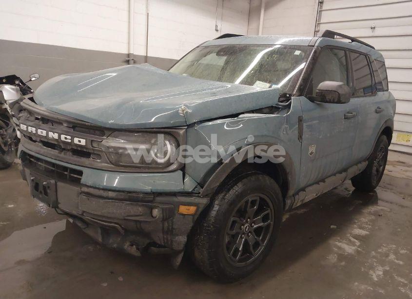 Photo 2 of 2022 Ford Bronco SPORT BIG BEND (VIN 3FMCR9B69NRD92472)