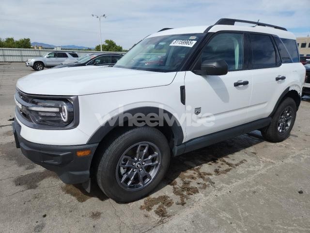 Photo 3 of 2024 FORD BRONCO SPORT BIG BEND (VIN 3FMCR9B69RRF20862)