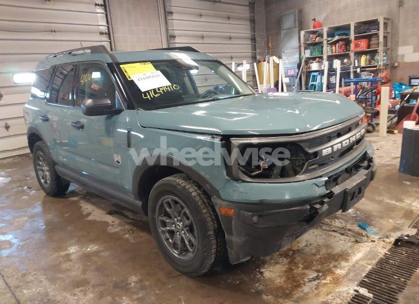 2021 Ford Bronco SPORT BIG BEND (VIN 3FMCR9B6XMRA23246) main photo
