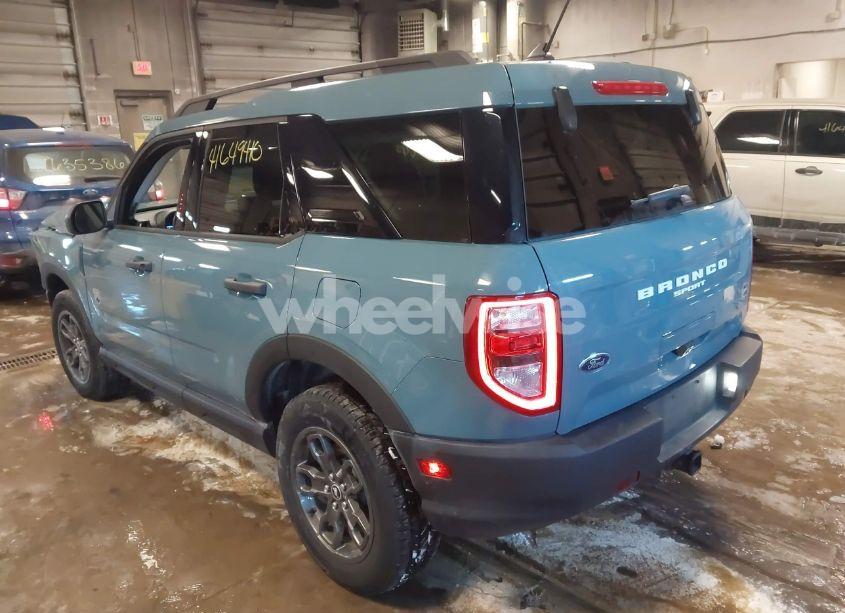 Photo 3 of 2021 Ford Bronco SPORT BIG BEND (VIN 3FMCR9B6XMRA23246)