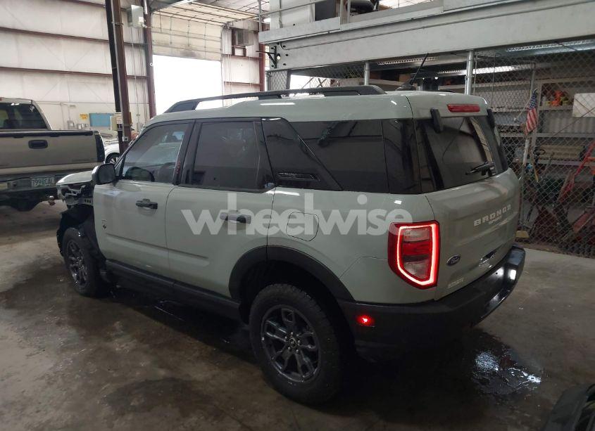 Photo 3 of 2022 Ford Bronco SPORT BIG BEND (VIN 3FMCR9B6XNRD45080)