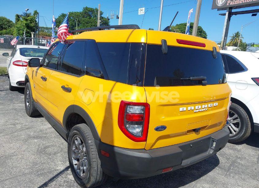 Photo 3 of 2022 Ford Bronco SPORT BIG BEND (VIN 3FMCR9B6XNRD95185)