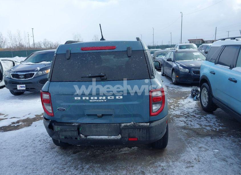Photo 16 of 2023 Ford Bronco SPORT BIG BEND (VIN 3FMCR9B6XPRD01552)
