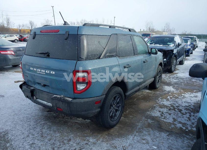 Photo 4 of 2023 Ford Bronco SPORT BIG BEND (VIN 3FMCR9B6XPRD01552)