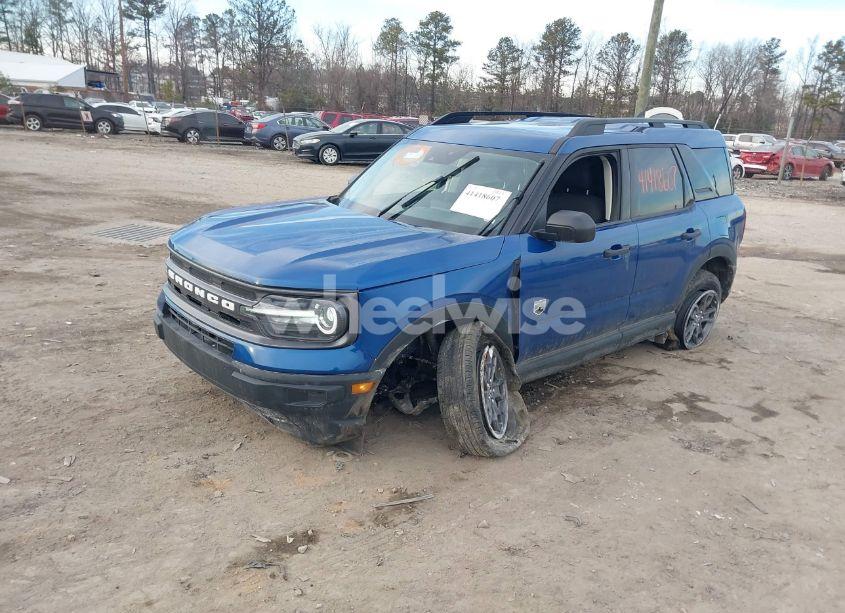 Photo 2 of 2024 Ford Bronco SPORT BIG BEND (VIN 3FMCR9B6XRRE12296)