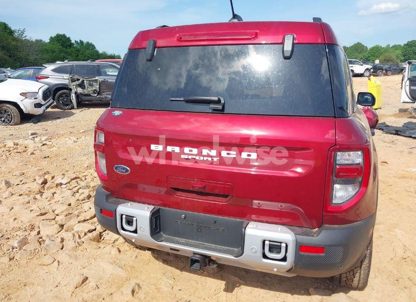 Photo 16 of 2025 Ford Bronco SPORT BIG BEND (VIN 3FMCR9BN3SRE19796)