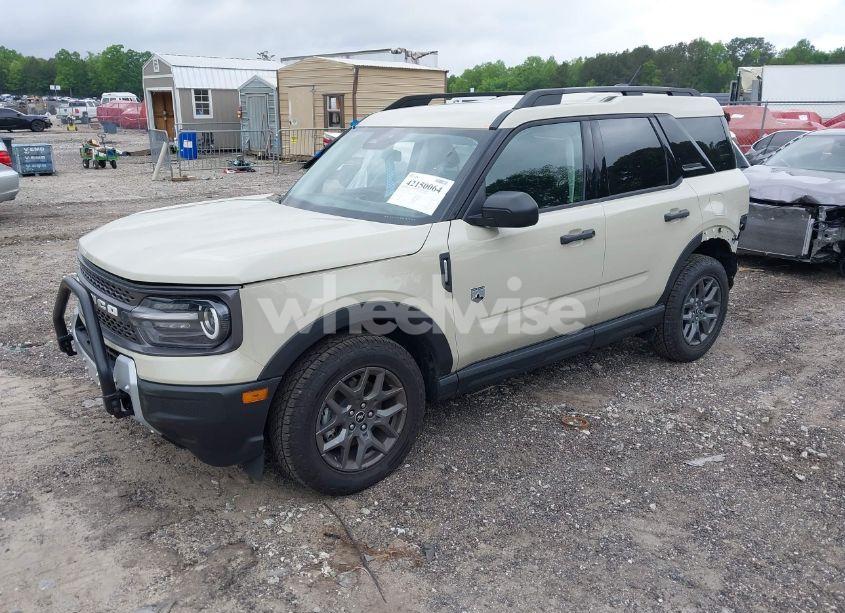 Photo 2 of 2025 Ford Bronco SPORT BIG BEND (VIN 3FMCR9BN7SRE17761)