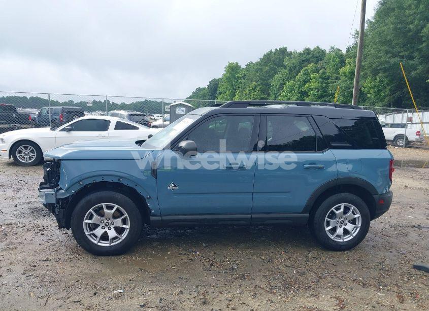 Photo 15 of 2021 Ford Bronco SPORT OUTER BANKS (VIN 3FMCR9C60MRB05372)