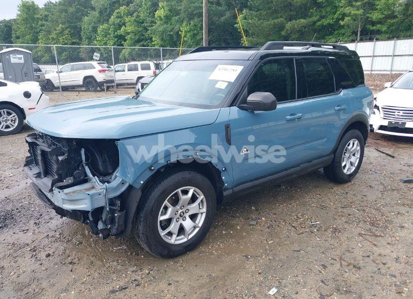Photo 2 of 2021 Ford Bronco SPORT OUTER BANKS (VIN 3FMCR9C60MRB05372)