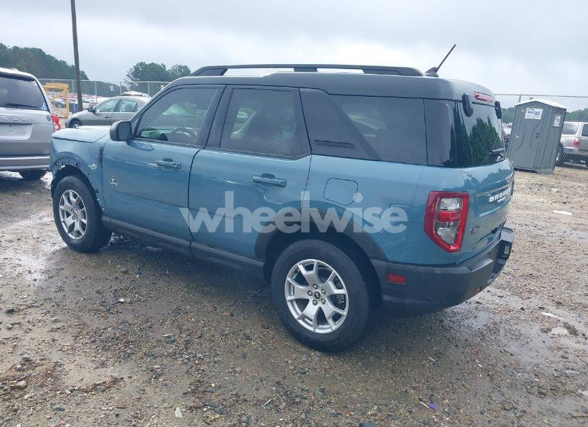 Photo 3 of 2021 Ford Bronco SPORT OUTER BANKS (VIN 3FMCR9C60MRB05372)