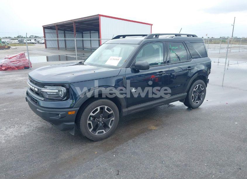 Photo 2 of 2022 Ford Bronco SPORT OUTER BANKS (VIN 3FMCR9C60NRD89488)