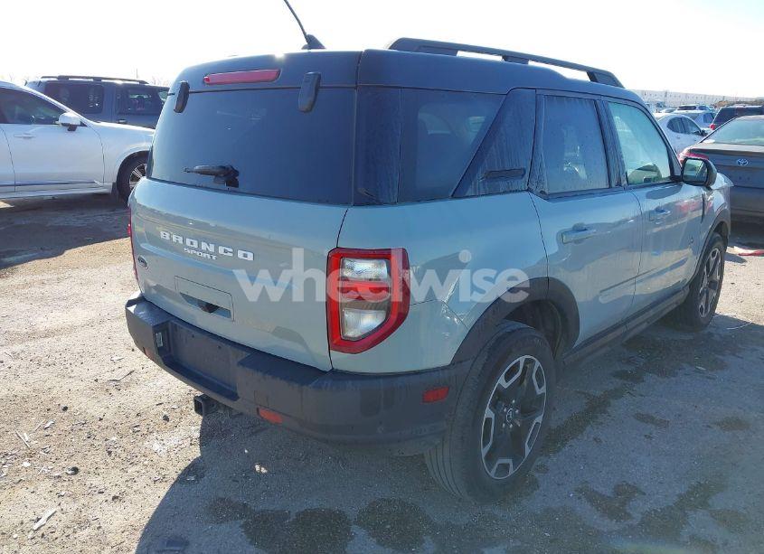 Photo 4 of 2021 Ford Bronco SPORT OUTER BANKS (VIN 3FMCR9C62MRA30822)