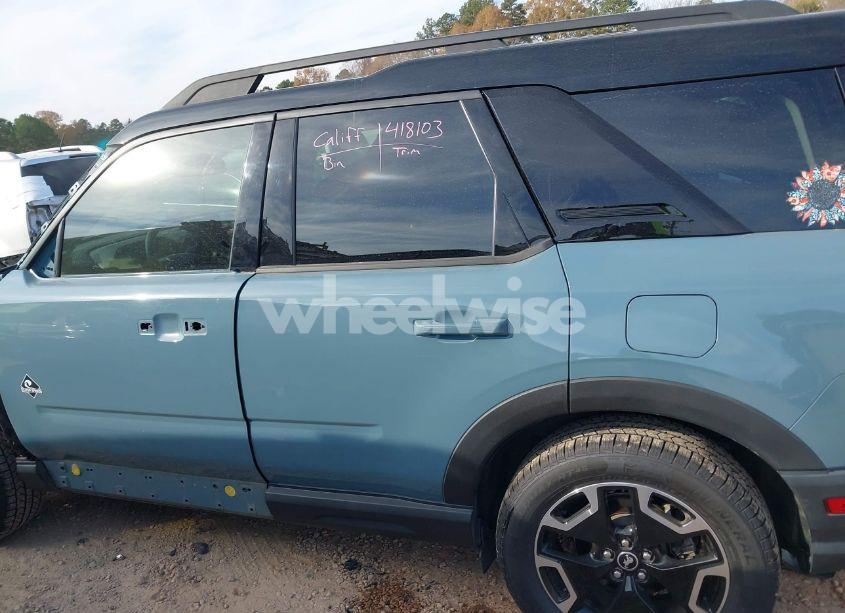 Photo 15 of 2021 Ford Bronco SPORT OUTER BANKS (VIN 3FMCR9C62MRA47295)