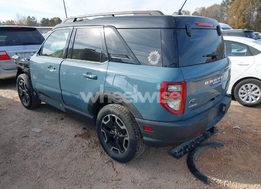 Photo 3 of 2021 Ford Bronco SPORT OUTER BANKS (VIN 3FMCR9C62MRA47295)