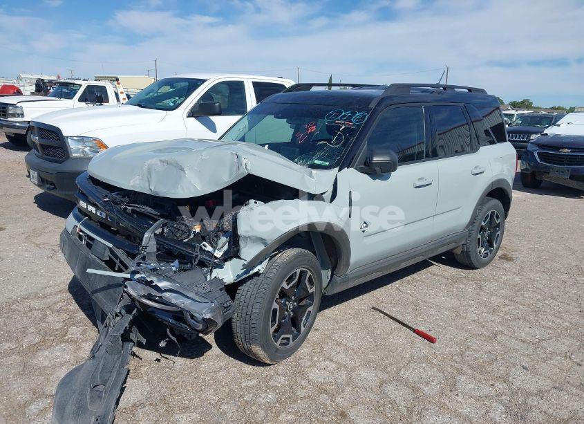 Photo 2 of 2021 Ford Bronco SPORT OUTER BANKS (VIN 3FMCR9C63MRA26861)