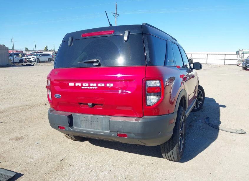 Photo 16 of 2021 Ford Bronco SPORT OUTER BANKS (VIN 3FMCR9C63MRB08623)